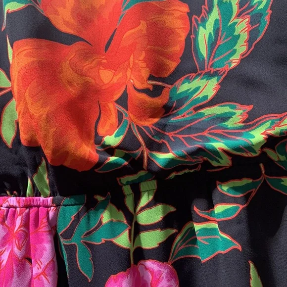 Express Floral Print Dress - Picture 3 of 3